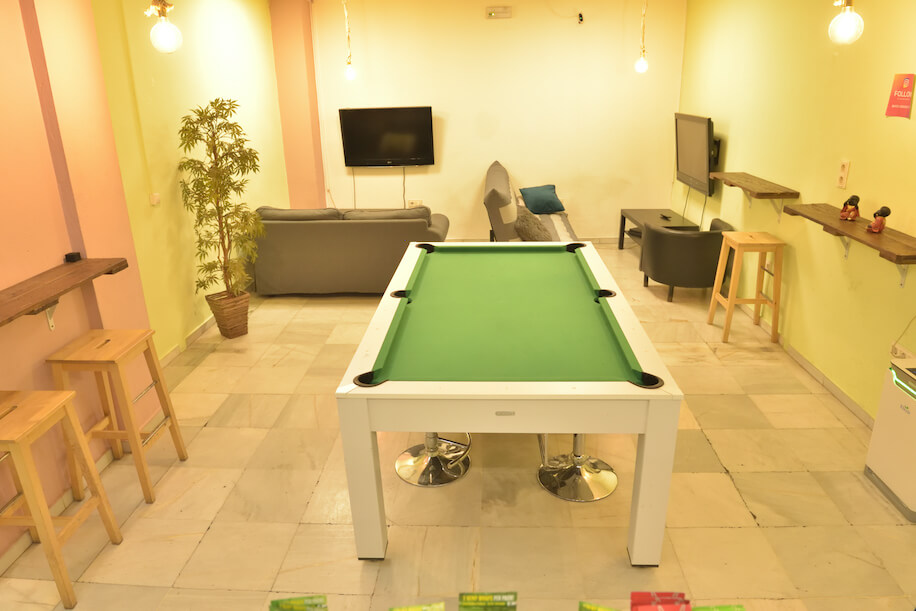 Instalaciones del club social de cannabis Green City en Sevilla