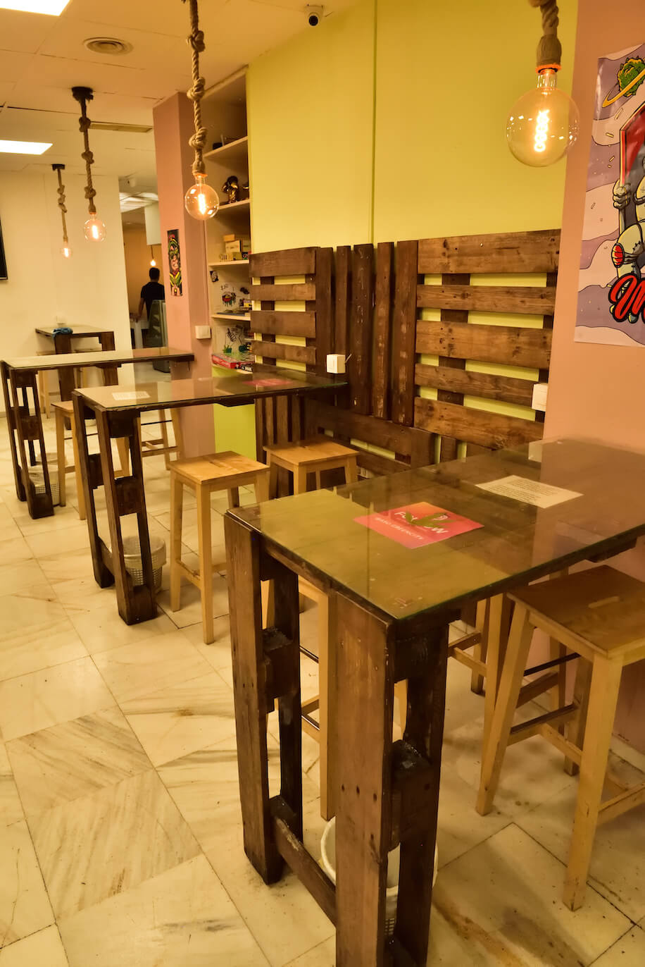 Instalaciones del club social de cannabis Green City en Sevilla