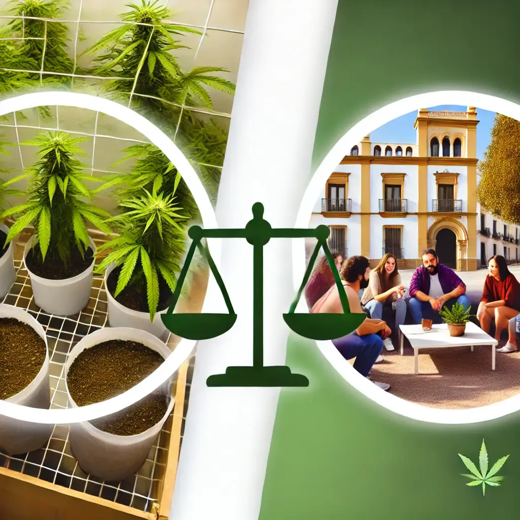¿Es mejor cultivar en casa o unirte a un club de cannabis de Sevilla?