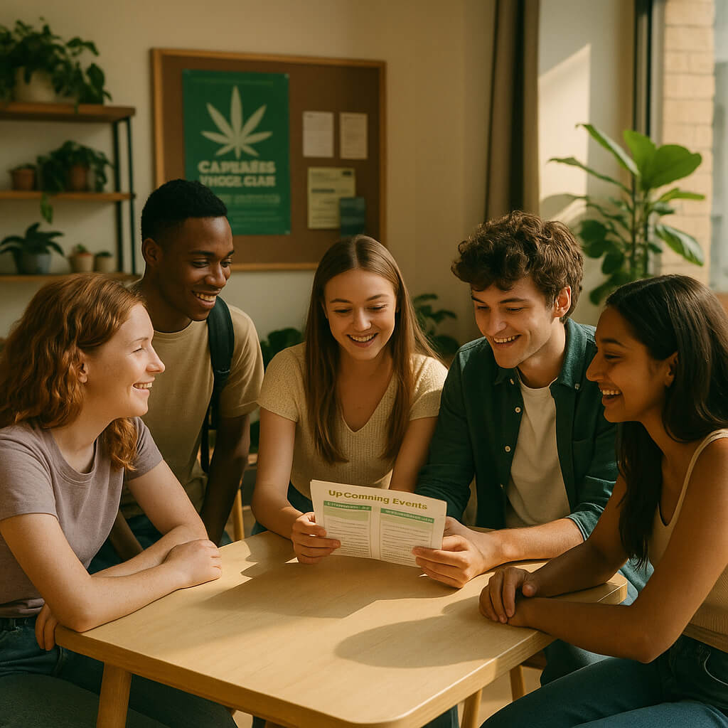 ¿Qué tipo de personas acuden a los clubes sociales de cannabis en Sevilla?