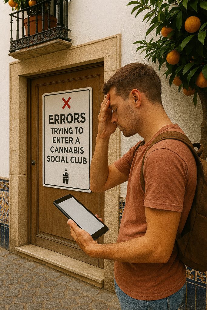 10 Errores muy comunes al intentar acceder a un club de cannabis en Sevilla - 10 Common mistakes when trying to access a cannabis club in Seville _ Green City Sevilla