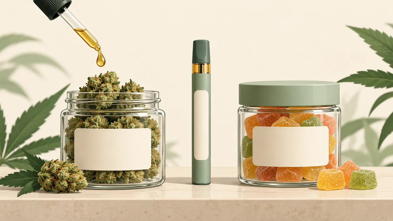 Flores de CBD rociadas con HHC, vapers y gominolas: los formatos en que se vendían los llamados porros legales antes de la prohibición en España