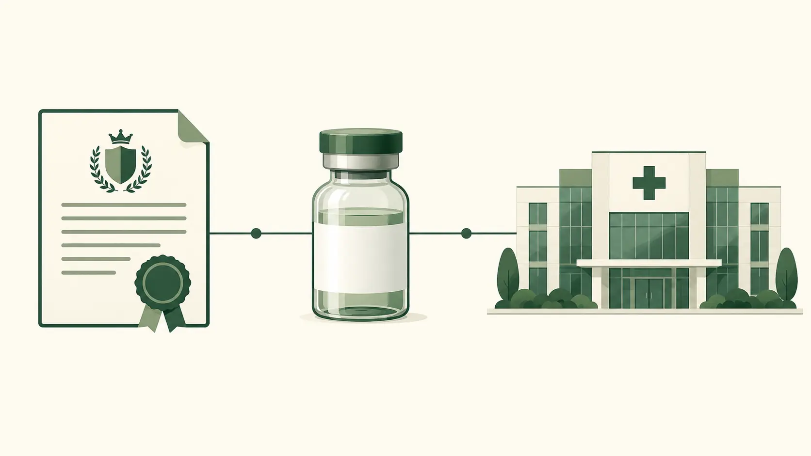 Documento oficial, frasco de fórmula magistral y edificio hospitalario: el cannabis medicinal en España se regula como medicamento preparado en farmacia hospitalaria